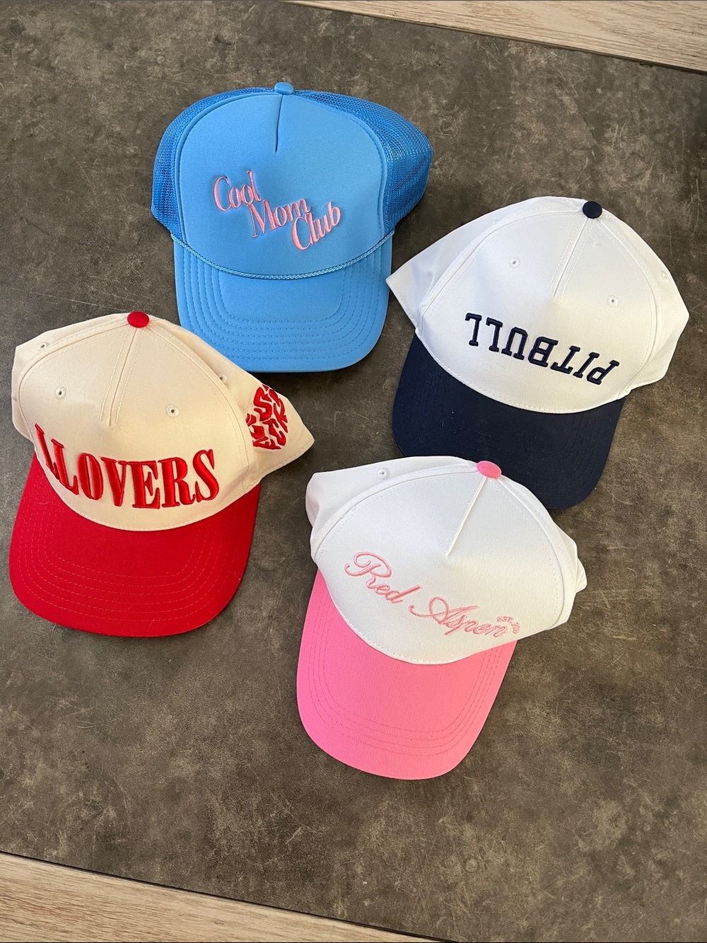 4 snap back hats